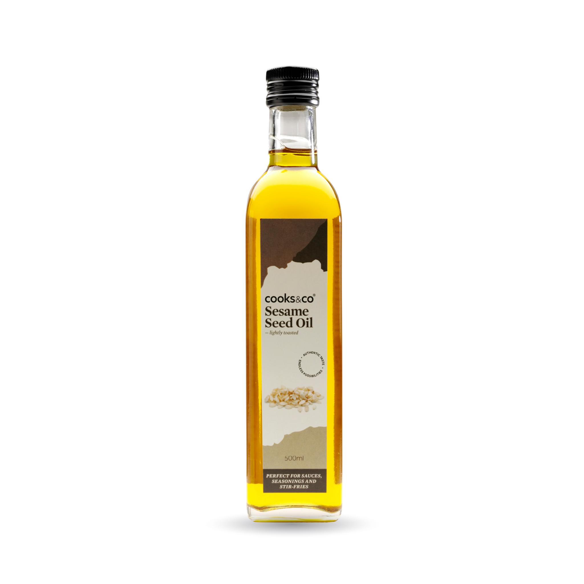 Virgin Sesame Oil 500ml Cooks&Co
