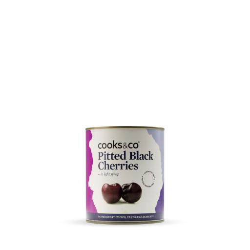 Pitted Black Cherries in Syrup 850g