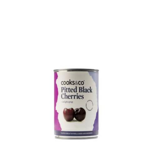 Pitted Black Cherries in Syrup 400g